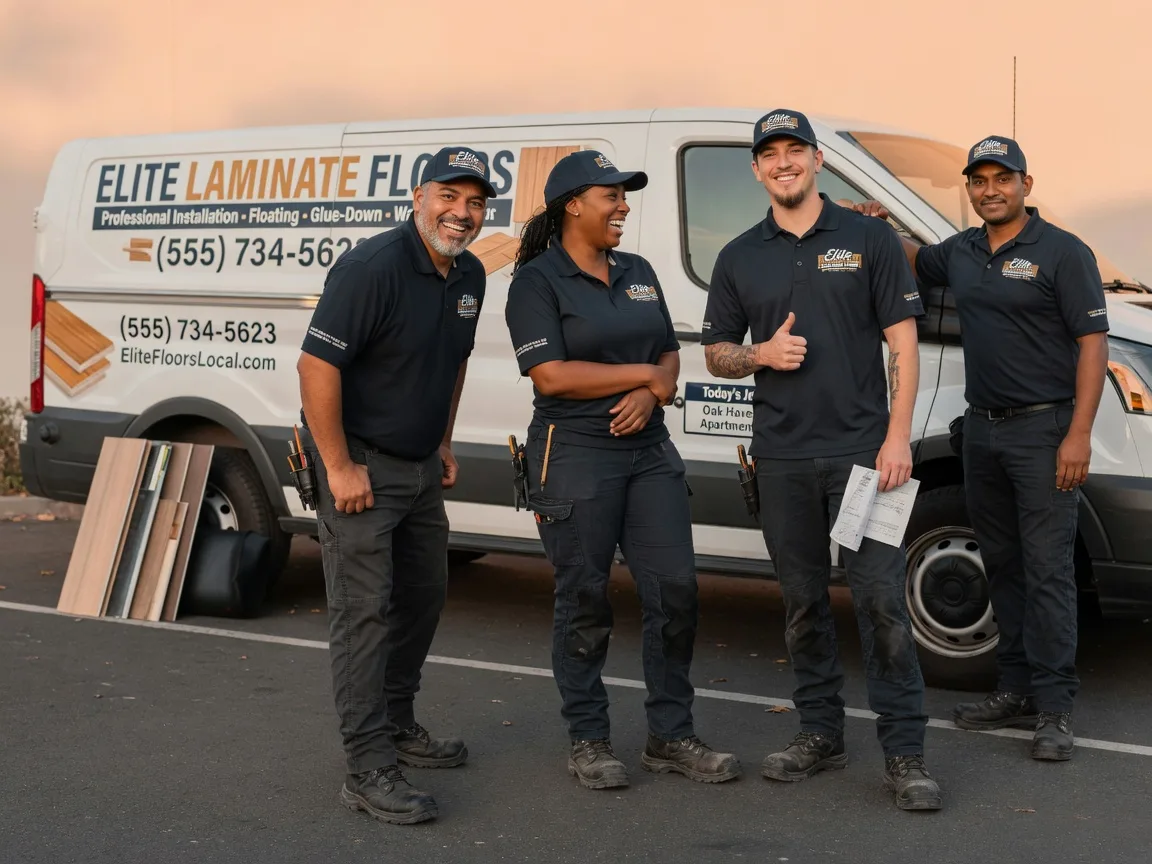 Laminate flooring installation company in North English, IA